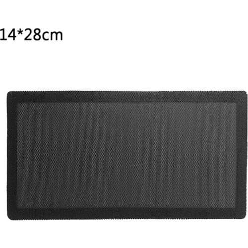 14x28mm/12x36mm PC Chassis Cooling Dust Filter Magnetic PVC Net Guard Fan Cover