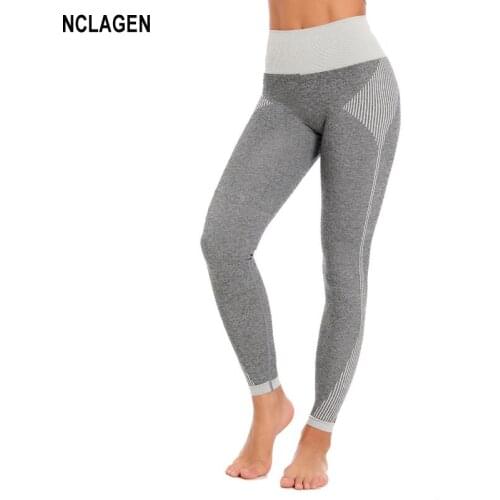 Yoga Pants GYM High Waist Squat Proof Seamless Leggings Sport For Fitness Quick Dry Butt Lift Workout Running Tights NCLAGEN