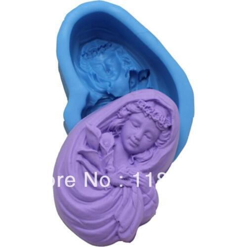 Free shipping figure Dove modelling silicon soap mold Cake decoration mold Cake mold Handmade soap mold NO.SO-027