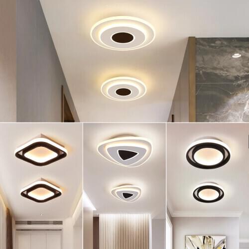 Modern led ceiling light AC85-265V Ceiling Lamp Fixtures hallway lamp LED ceiling lamp kitchen fixtures home decoration