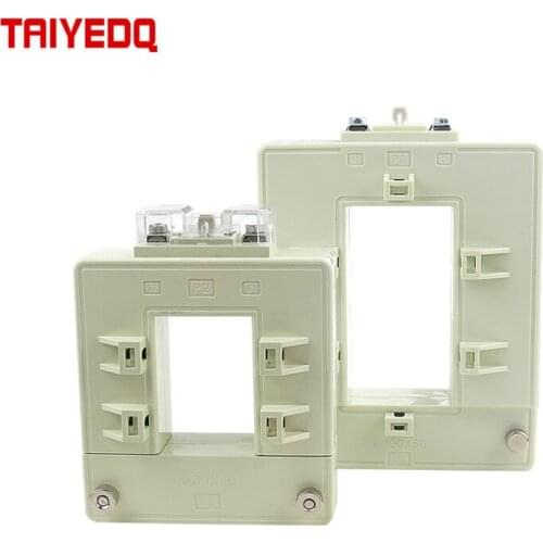 AC Split Core Square Single Sensor Current Transformer Copper Bar High Precision 0.2 DP 400-6000A/5A