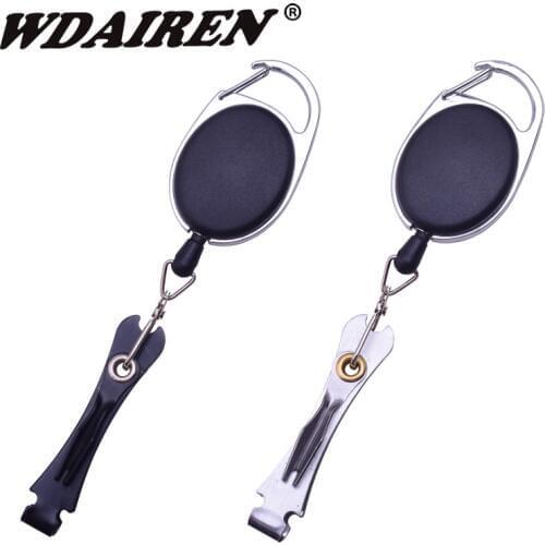 1Pcs Fly Fishing Tackle Multipurpose Knot Tool Tie Fast Combo Fish Lines Clipper Retractor Scissors Hook Sharpener Accessories