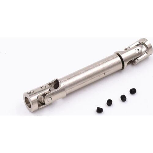 RC Car Steel Universal Driven Dogbone 50-70mm 60-85mm 75-115mm Drive Shaft Joint 4*4mm 4*3mm 3*3mm For 1/24 Remote Control Cars