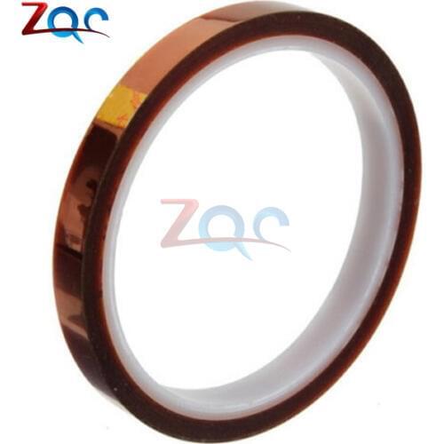 High Temperature Resistant Tape Roll Gold 5mm Width 100ft Heat Resistant Adhesive Polyimide Insulation Thermal Tape For BGA