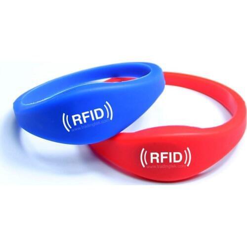 WB03 Silicone RFID Wristband NFC Bracelet ISO14443A 13.56MHZ 512BITS R/W with Ultralight chip