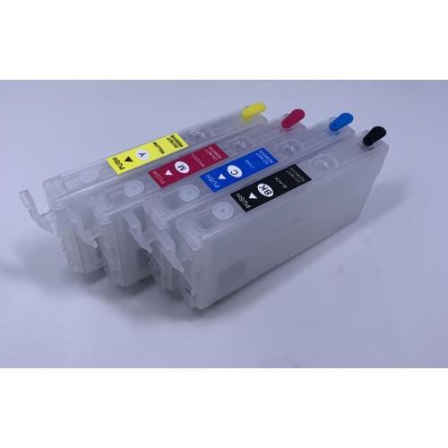 YOTAT 35XL with ARC chip T35XL Refillable Ink Cartridge T3591 T3592 T3593 T3594 for Epson Workforce Pro WF-3720 WF-3725 Printer