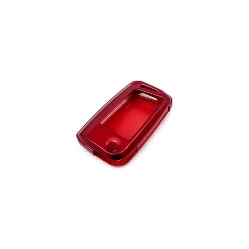 Hard Plastic Keyless Remote Key Protection Case Cover (Gloss Metallic Red) For VW Volkswagen Golf MK7