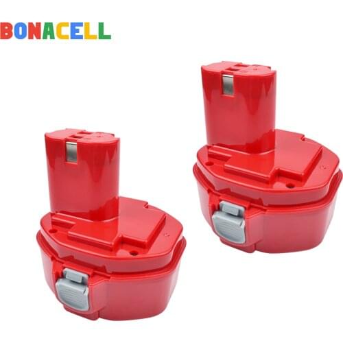 Bonacell Battery For Makita 14.4V 3500mAh NI-MH Power Tool Battery for MAKITA PA14,1422,1420,192600-1, 6281D 6280D