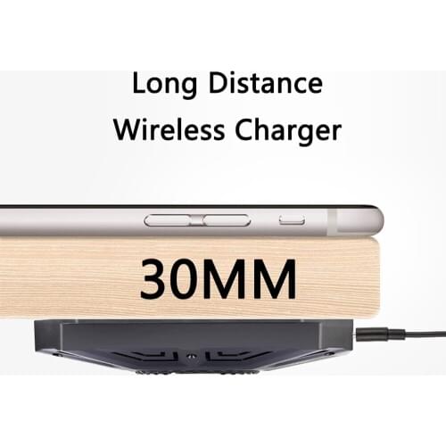 Air Charge QI Invisible Wireless Charger Dock Station Pad For iPhone 12 XS 11 Pro Max XR Samsung Galaxy S20 S10 S9 Fast Charging
