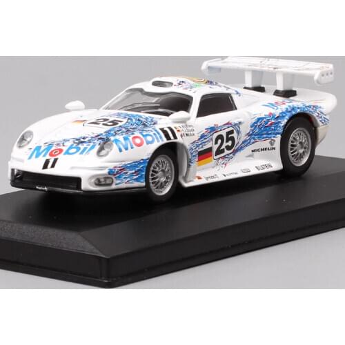 Childrens 1:43 Scale Highspeed 911 GT1 Le Mans 1996 #25 Hans Racing car Diecasts & Toy Vehicles Modeling GT Sportscar Souvenir