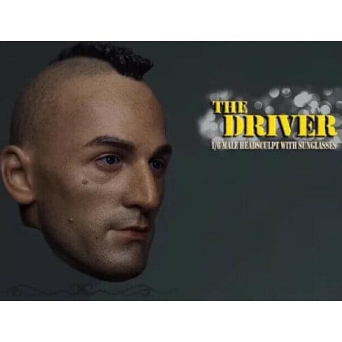 Custom 1/6 scale The Drivr Head Sculpt fit 12" Male figure body toys