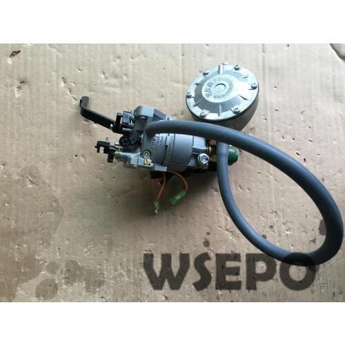 Chongqing Quality! LPG Conversion Carburetor fits 188F/190F/GX340/GX390/GX420/GX440/192F 5~8KW Gasoline Generator,Dual-Use Carb