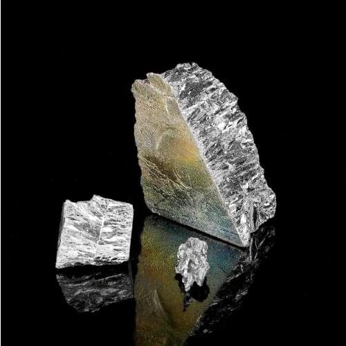 Bismuth Stone Raw Material Home Decor High Purity Bismuth Crystalline Stones 100 G Room Decoration