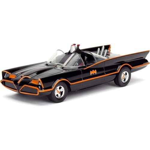 DC Comics Batman 1966 TV Series Classic Batmobile Metals Die-cast Toy Car 1/32 Scale