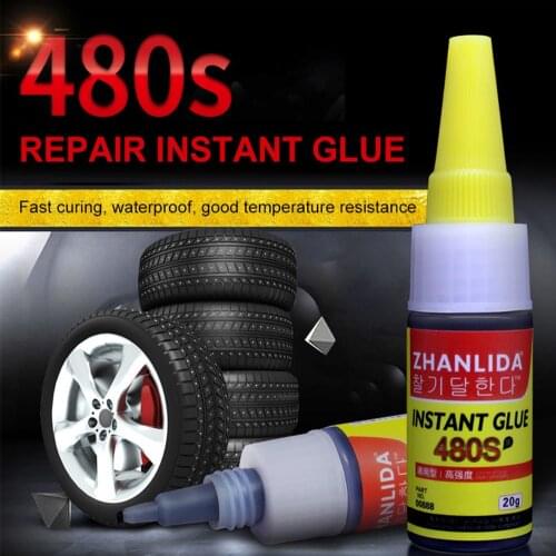 Car Tire Repair Glue Adhesive Car Rubber Repair Sealer Fast Tire Repair Tools Car Tyre Scracth Repair Instant Glue Accessories
