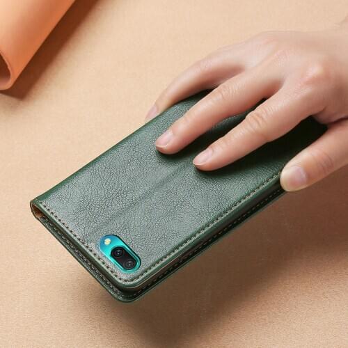 Leather Case on For Coque Huawei honor 10 Case Magnetic Flip Stand Phone Case for Huawei honor 10 Cover Fundas Phone Pouch