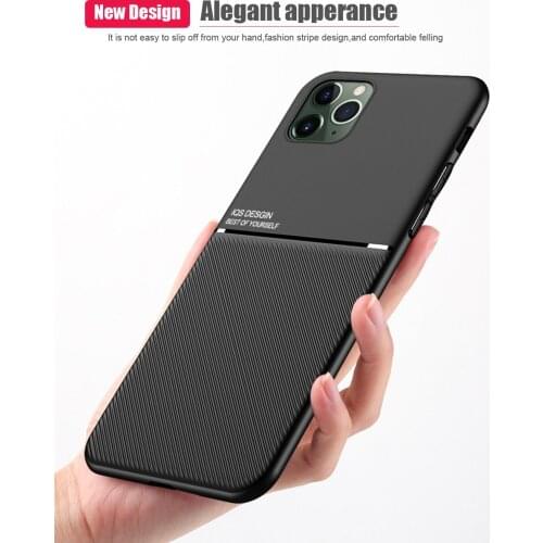 Magnetic Car Holder Leather Phone Case For iPhone 12 11 Pro Max Mini XR X XS 7 8 6S Plus SE 2020 Phone Case For iPhone 12 Pro
