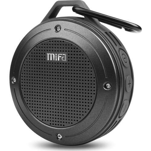 MIFA F10 Portable bluetooth Speaker Shock Resistance IPX6 Waterproof Speaker Bass Wireless Bluetooth 4.0 TF card Built-in mic