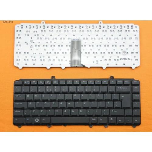 UK Layout New Replacement Keyboard for Dell Inspiron 1400 1520 1521 1525 1526 1540 1545 1420 1500 Laptop