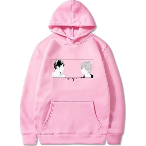 2021 Anime Yaoi Given New Hoodies Sweatshirts Men / Women Pullovers Streetwear Printing Oversized Autumn Winter Clothing 300