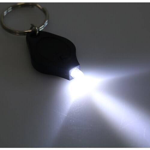 Outdoor Camping Emergency Key Ring Light Mini Keychain Squeeze Light Micro LED Flashlight Torch