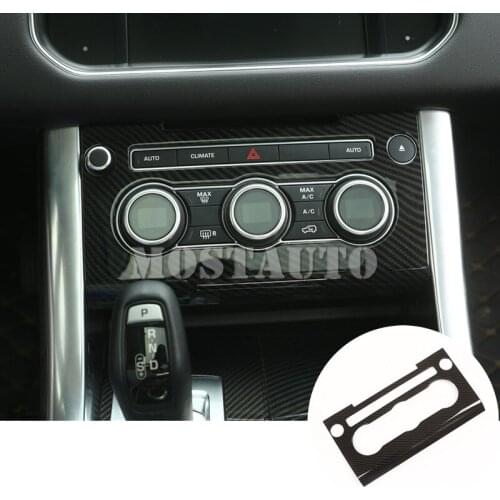 Console Air Condition Button Frame Cover For Land Rover Range Rover Sport 2014-2017 1pcs Car Accessories Interior Car Decor