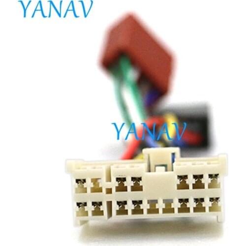 12-113 Wire Harness Adaptor for-HYUNDAI for-KIA (select models) Car Stereo Radio ISO Standard Connector Adapter