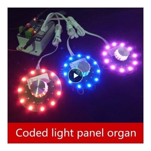 Real life games escape room props Coded light panel organ Rotary lamp panel escape room game escape room supplies