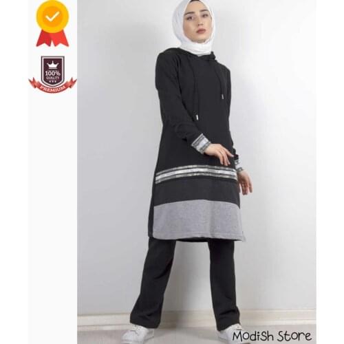 Track Suit Muslim Sets |NEW SEASON| Islamic Clothing Autumn Garment Turkish Womens Clothing Winter Kaftan Dubai Abaya Moroccan