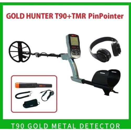 Gold Hunter T90 waterproof metal detector pinpointer professional underground gold metal detector handheld metal detector