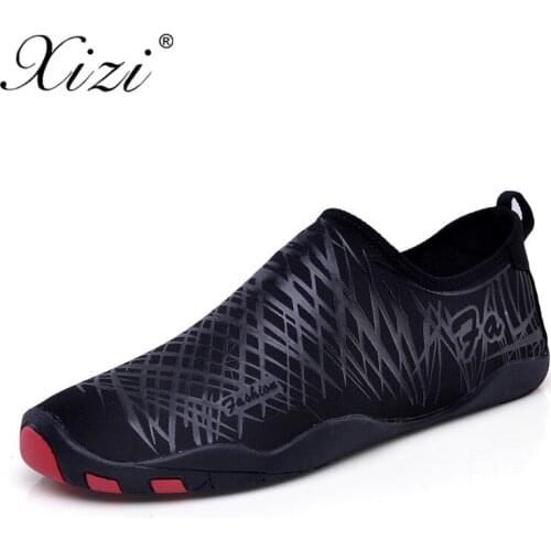 XIZI Mens Sandals Barefoot Shoes Training Shoes Sneakers Beach Walk Skin Paste Function Wade Shoes Soft Fast-drying Lovers Roll