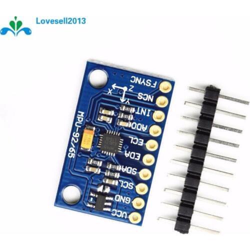10Set IIC I2C SPI MPU6500 MPU-6500 6-Axis Gyroscope Accelerometer Sensor Module Replace MPU6050 For Arduino With Pins GY-6500