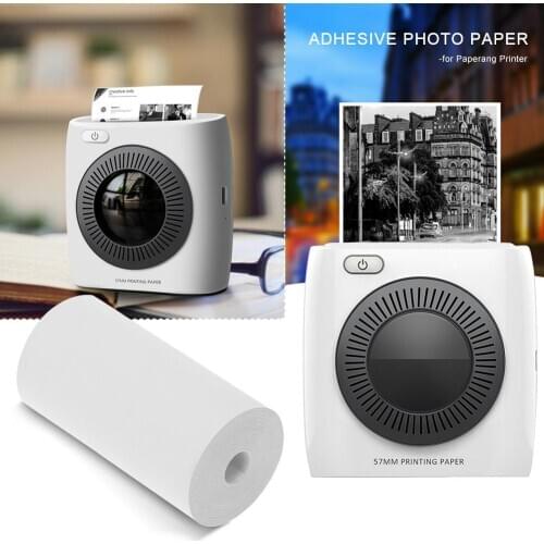 5 Roll 57*30mm Thermal Printing Paper 10 Meters Printable Sticker Paper Photo Paper for Paperang Mini Pocket Photo Printer