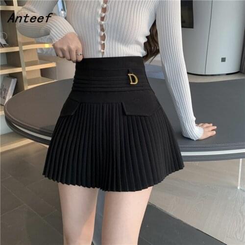 Женские плиссированные юбки Anteef China At AliExpress