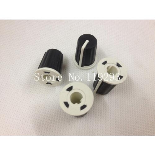 [BELLA]16MMX19MM axle diameter rubber knob potentiometers Indicator: 90 degrees 270degrees--50PCS/LOT