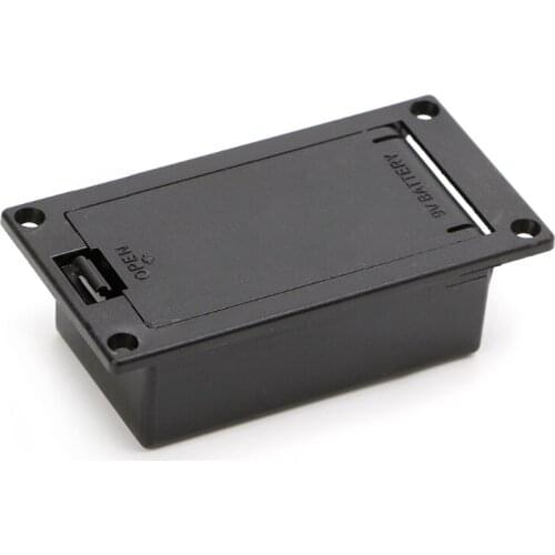 Y1UC Guitar Pickups LJ-03 Active Pickups PP3 9V Panel Mount Battery Holder Case Box