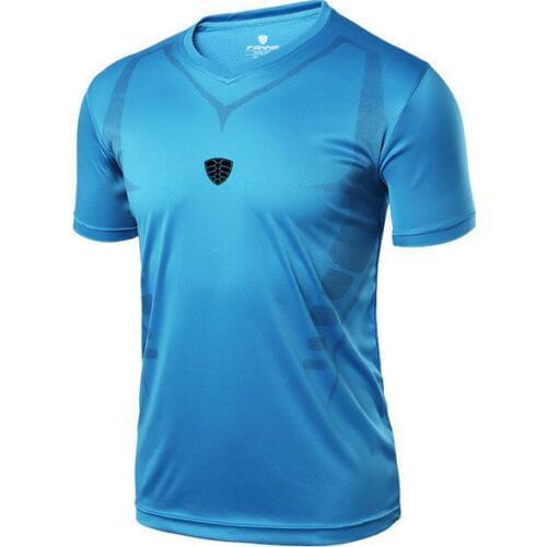 Men Athletic Personalized Running Training T-shirt Sports O-neck Short-sleeve Top tshirt New T Shirts Sports T-shirt