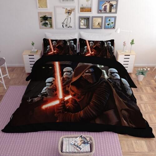 Home Textiles 3D Design Digital Printing Bedding Set Duvet Cover Pillowcase Bedclothes Dropshipping Black Panther