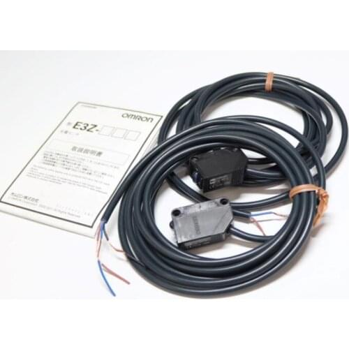 E3Z-T61 2M BY OMC ( E3Z-T61-L + E3Z-T61-D ) E3Z 9100M Amplifier built-in photoelectric sensor Transmissive type 2m