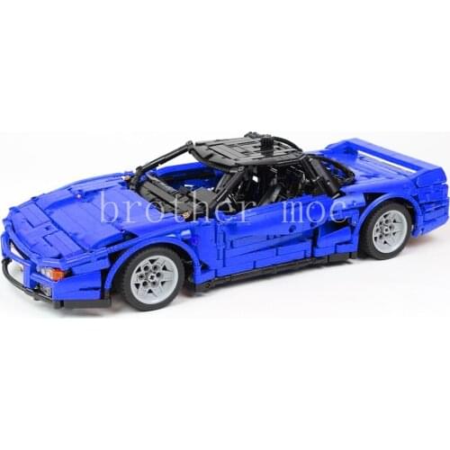 Technic Series 90' NSX Sports Car Building Blocks Set Bricks Toys for Kids Gifts Compatible with LeGINGlys MOC-13794