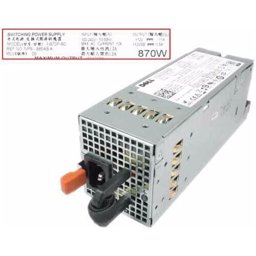PowerEdge R710 N870P-S0 NPS-885AB A 0YFG1C Server Power Supply 870W