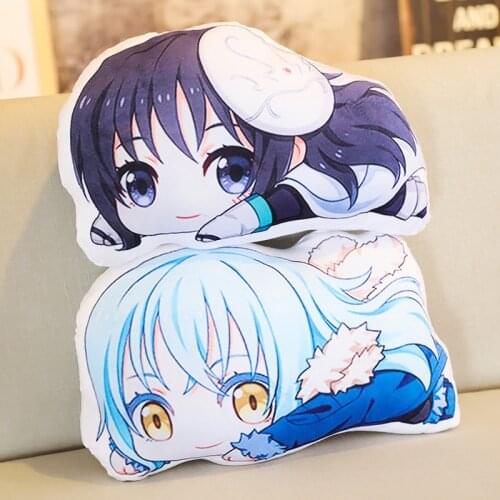 Anime That Time I Got Reincarnated As A Slime Soft Plush Throw Pillow toy Cushion Stuffed Doll Toys Gift