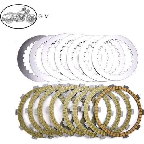 Motorcycle Friction Clutch Plates Disc Sets For Benelli BN600 BN600GT BJ600GS BJ600 TNT600 TNT600GT Stels 600 TRK502 BJ500
