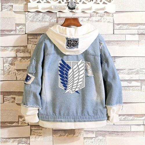 Attack On Titan Printed New Baseball Jacket Men Women Pullovers Long Sleeves Harajuku Hooded Hight Quallity Clothing 300