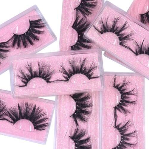 OKAYLASH Super Long 25mm 27mm Faux Mink Eyelashes 3D 5D 8D High Volume Dense Dramatic Eye Lashes Makeup False Eyelashes