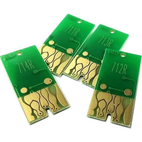 Inkjet Printer Paer Kits T0711 T0712 T0713 T0714 Continuous Ink Supply System Snk Cartridge Chip
