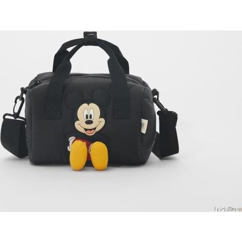 New One-shoulder Portable Universal Bag For Women Disney Mickey Mouse Pattern For Girls Bowling Bag