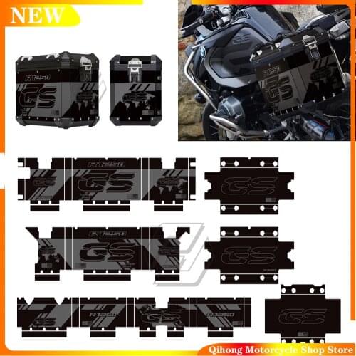Motorcycle Aluminum Alloy Box Waterproof Wear-Resistant Reflective Sticker For BMW R1250GS R1250 R 1250 GS Adventure 2019-2021