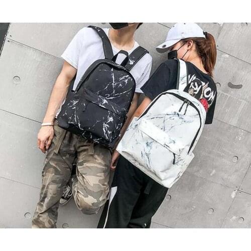 Free Shipping Fashion Style Waterproof Nylon Backpack Men Womens Large Capacity Zipper Double Shoulder Bags Leisure School Bag