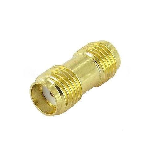 10PCS new SMA female to SMA female serial RF coaxial connector straight gold-plated adapter